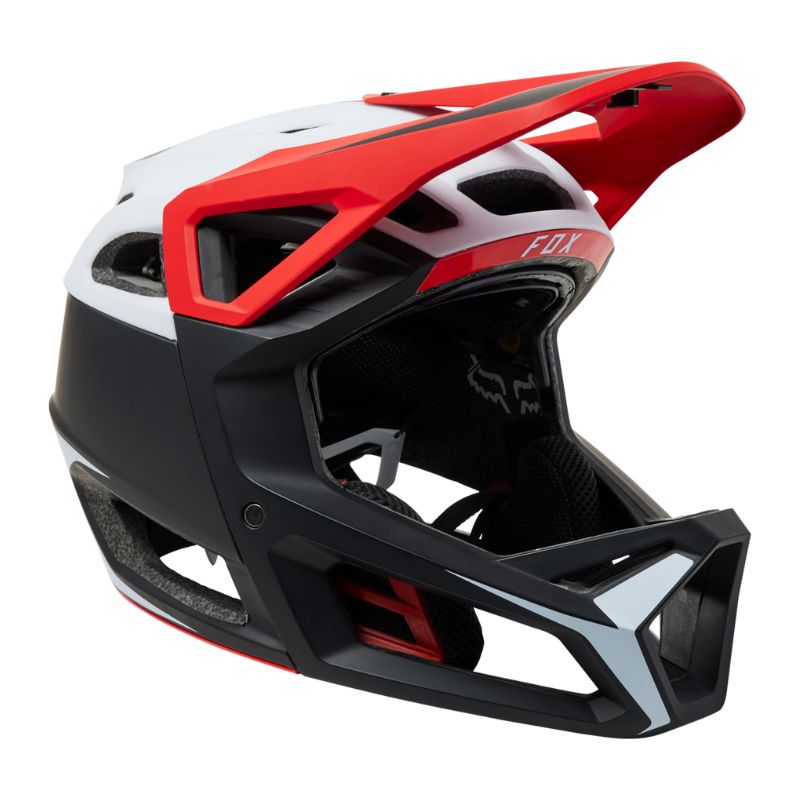 CASCO FOX PROFRAME RS SUMYT CE [NEGRO/ROJO]