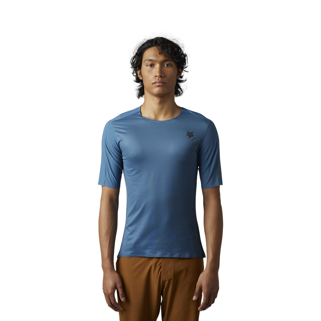 JERSEY FOX FLEXAIR ASCENT SS [AZUL OSCURO]