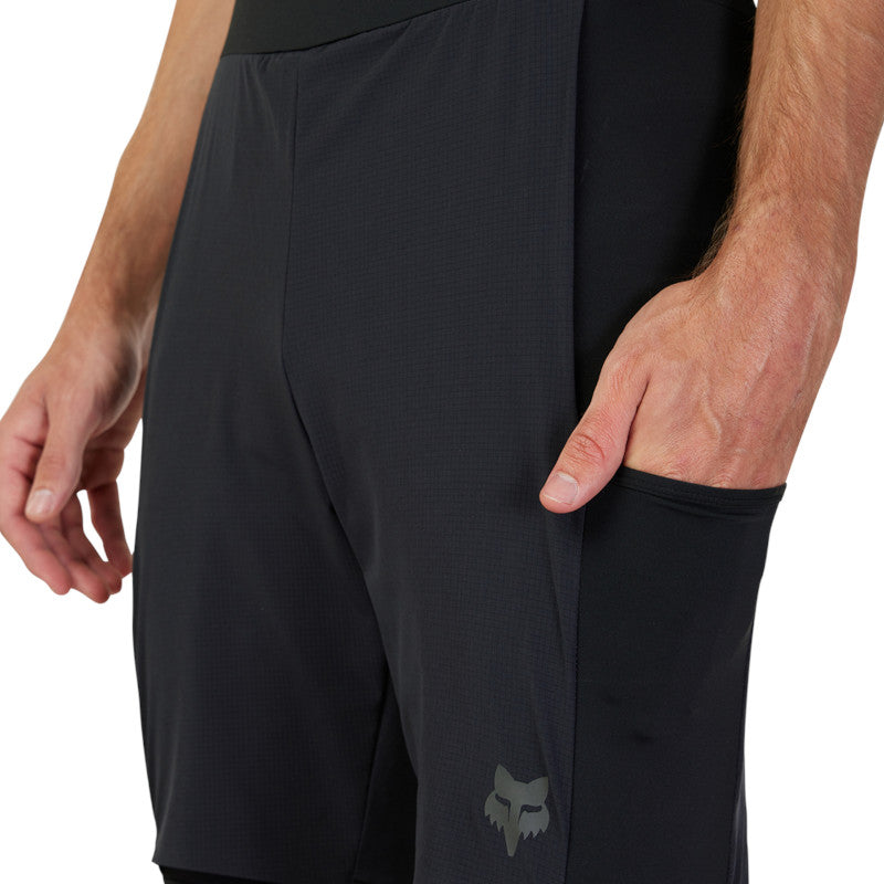 SHORT FOX FLEXAIR ASCENT BIB [NEGRO]