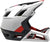 CASCO FOX PROFRAME BLOCKED CE [BLANCO/ROJO]