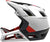 CASCO FOX PROFRAME BLOCKED CE [BLANCO/ROJO]