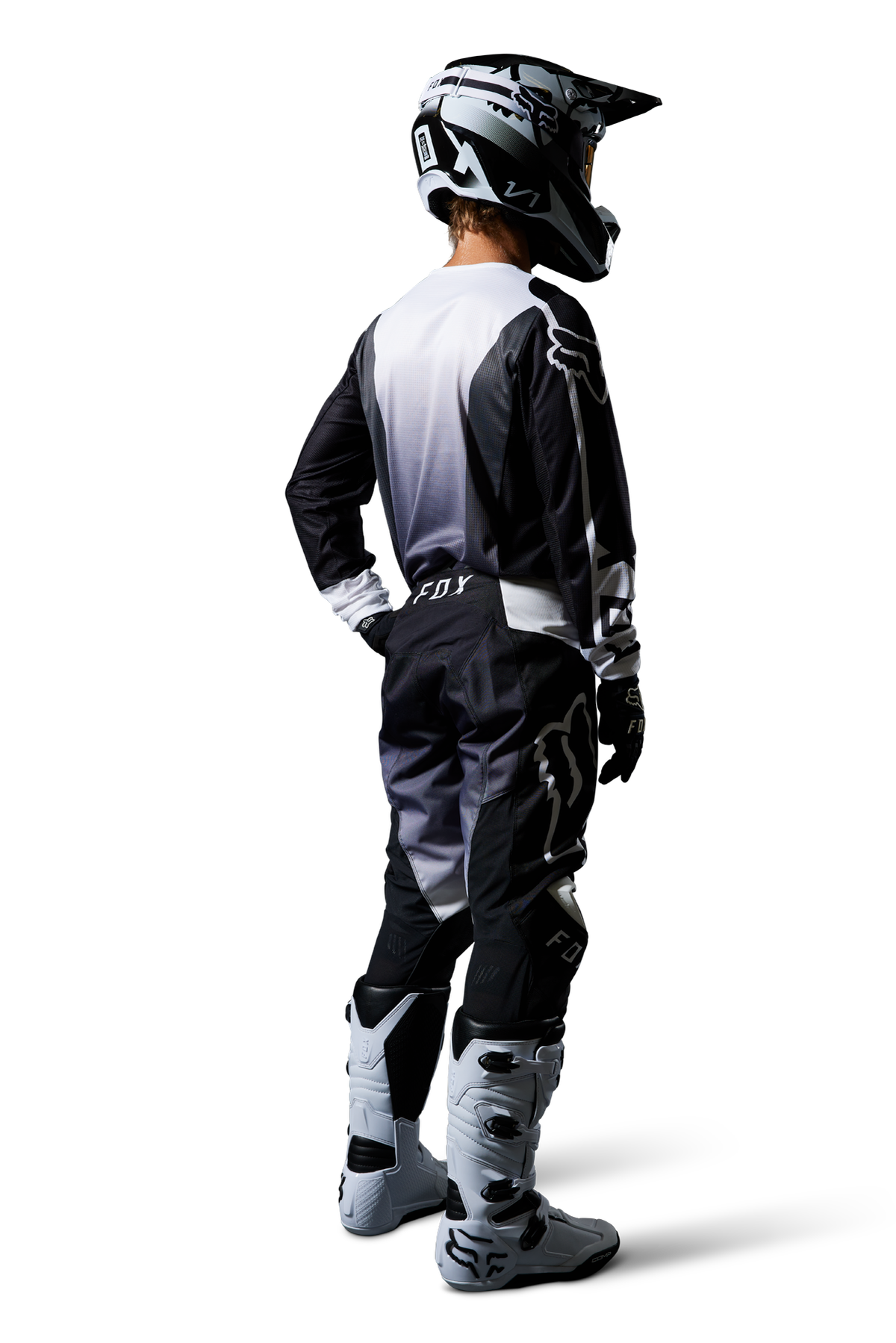 UNIFORME FOX 180 LEED BLACK [BLK/WHT]