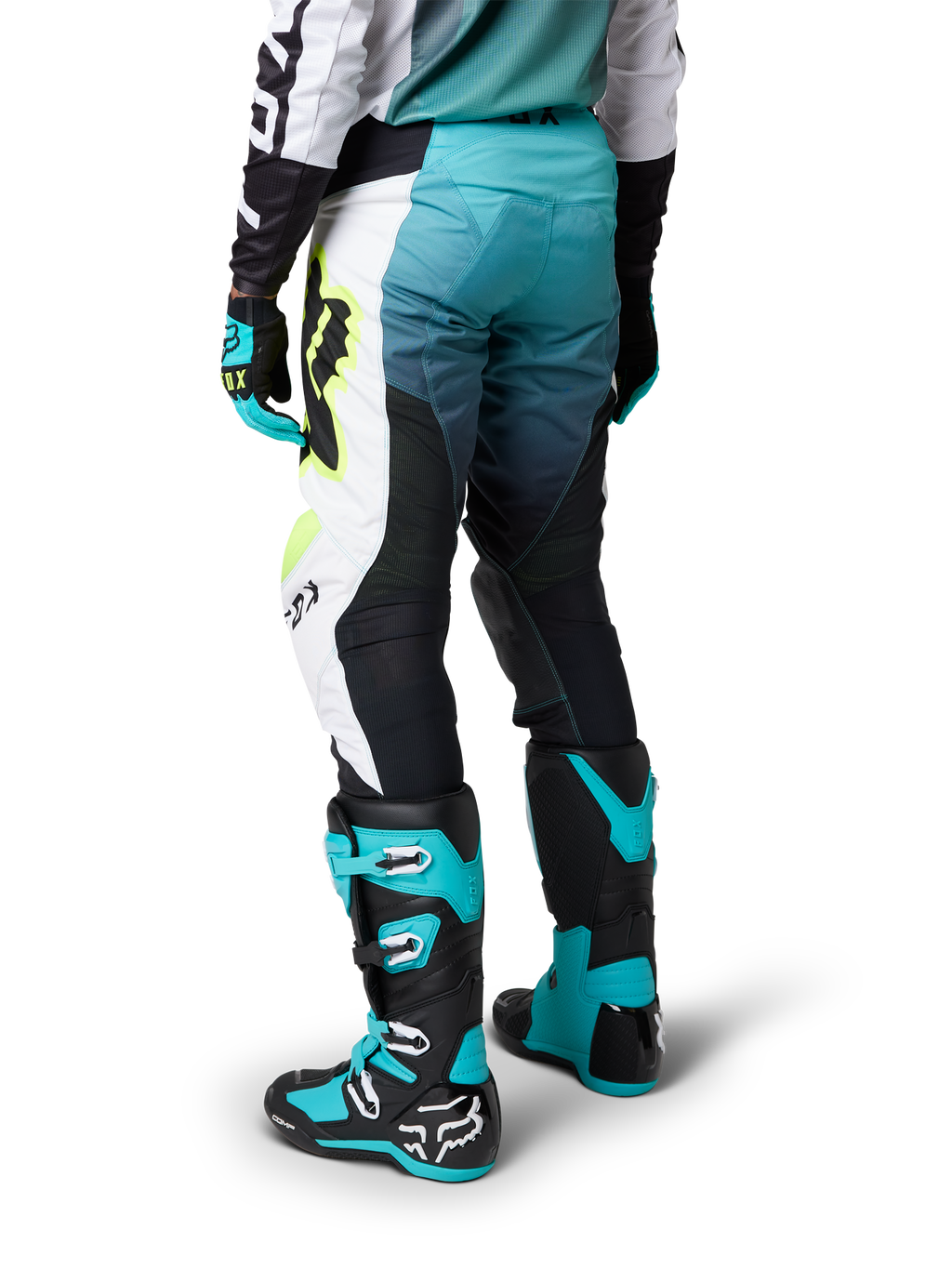 PANTALON FOX 180 LEED [AZUL/BLANCO]