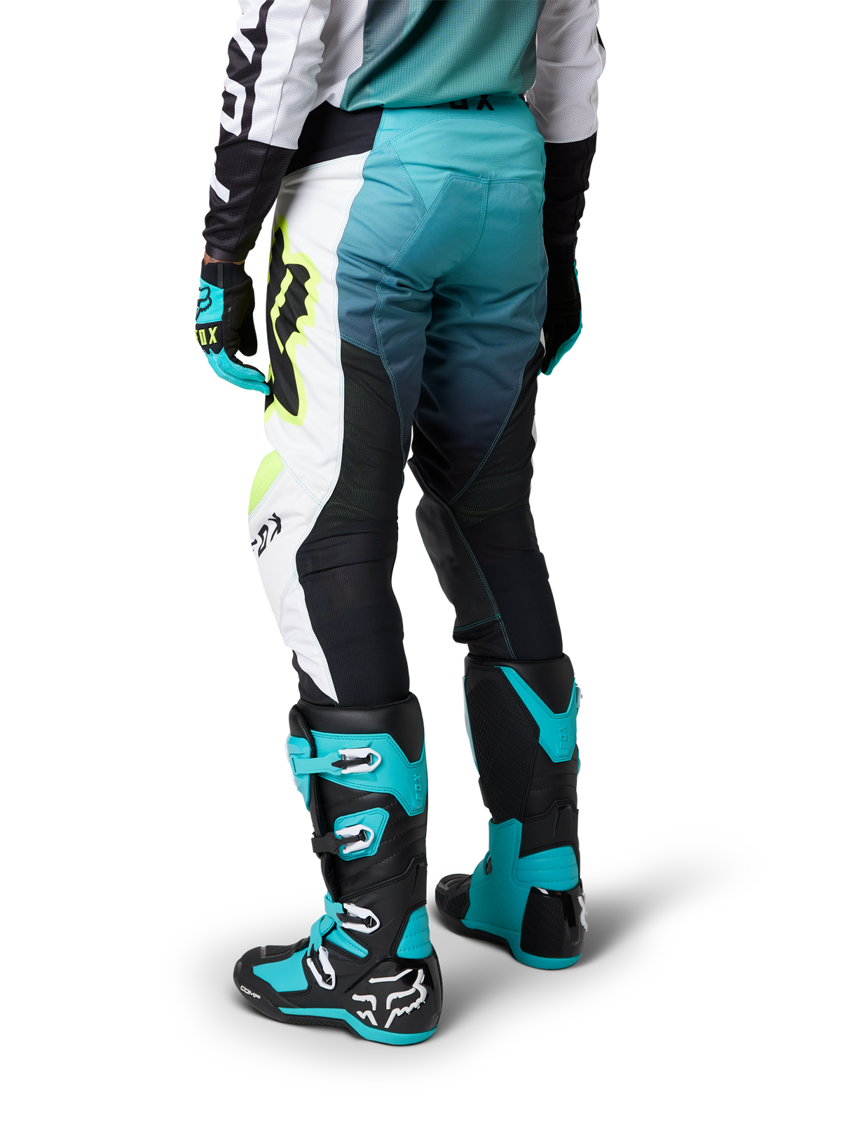 PANTALON FOX 180 LEED [AZUL/BLANCO]