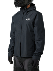 FOX Packable MTB Chaqueta Cortavientos Hombre - Ranger - negro