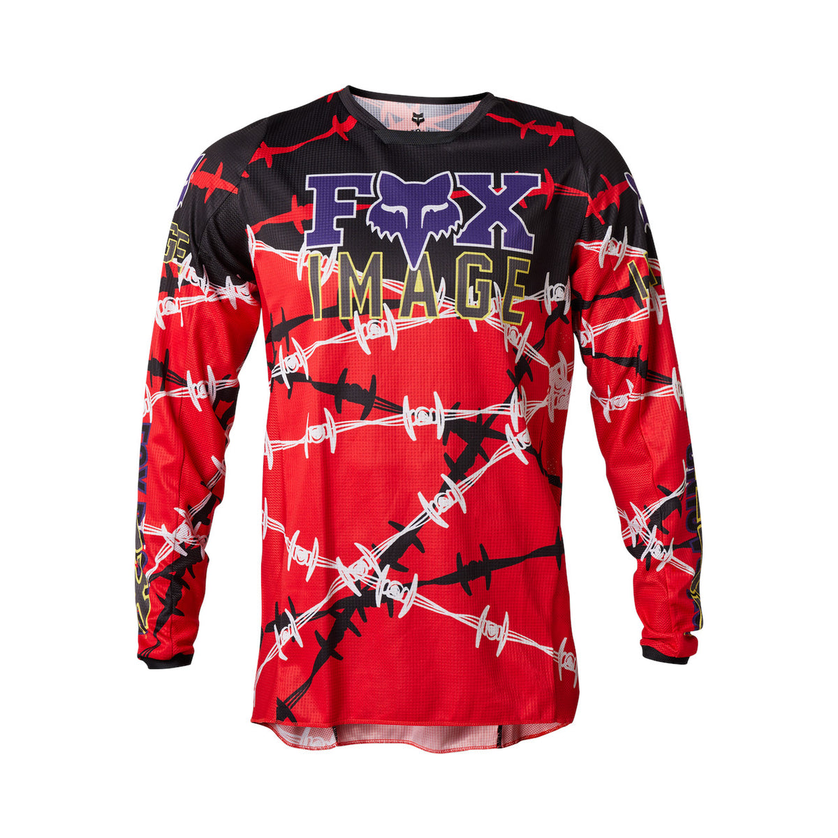 JERSEY FOX 180 BARBED WIRE SE [ROJO]