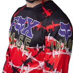JERSEY FOX 180 BARBED WIRE SE [ROJO]