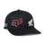 GORRA FOX X HONDA AJUSTABLE [NEGRO]