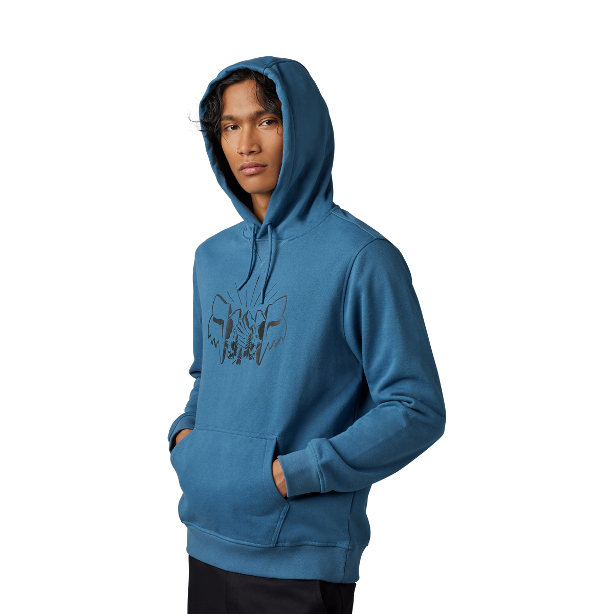BUZO FOX THE FORMAT PO [AZUL]