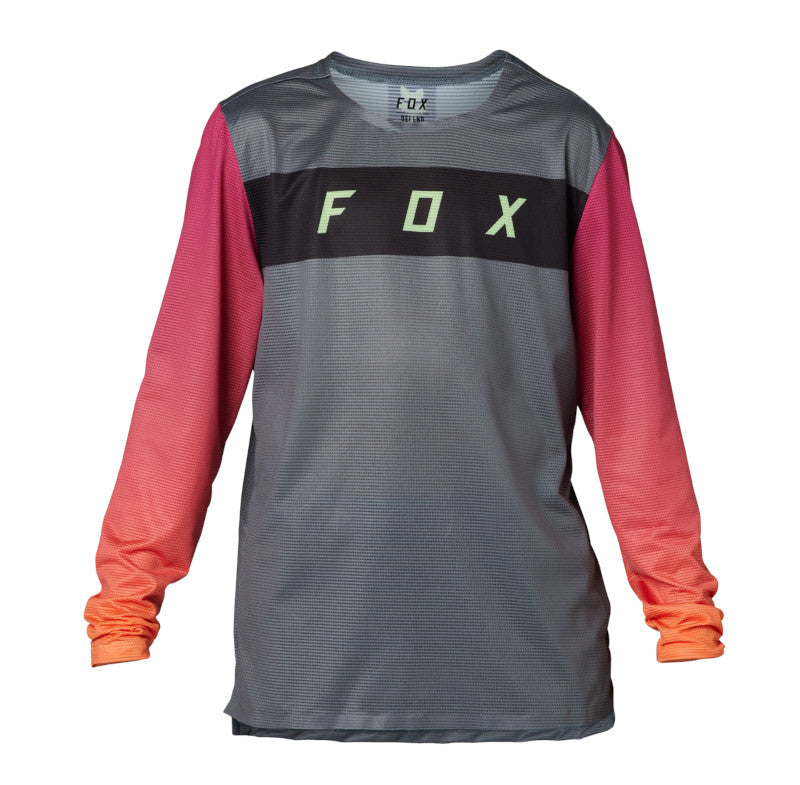 JERSEY FOX FLEXAIR LS [GRIS] (PARA NIÑOS)