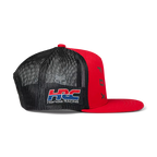 GORRA FOX X HONDA SNAPBACK PARA NIÑOS [ROJO]