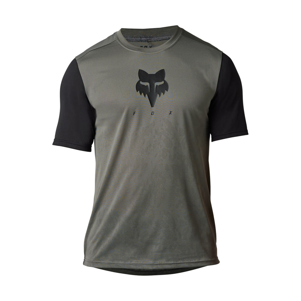 JERSEY FOX RANGER TRU DRI SS [GRIS/NEGRO]