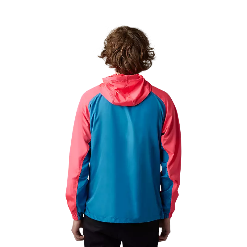 CHAQUETA FOX CORTAVIENTOS TITLE SPONSOR [ROSADO/AZUL]