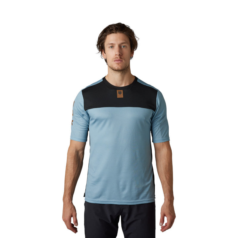 JERSEY FOX DEFEND SS [AZUL]