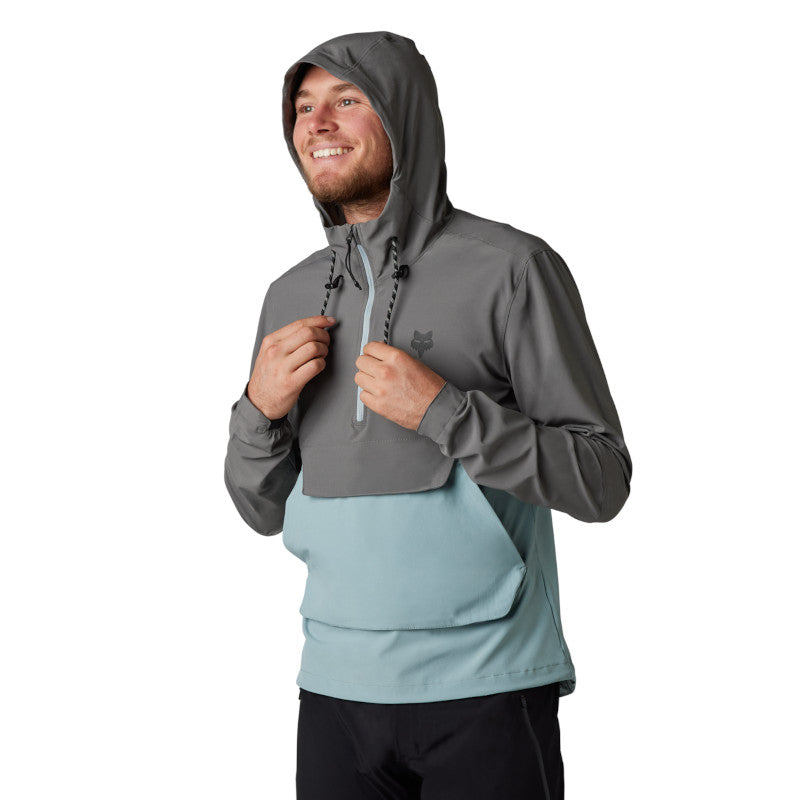CHAQUETA FOX RANGER WIND PULLOVER [GRIS/AZUL]