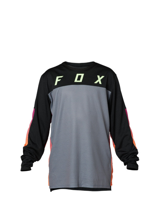 JERSEY FOX DEFEND LS RACE [NEGRO] (PARA NIÑOS)