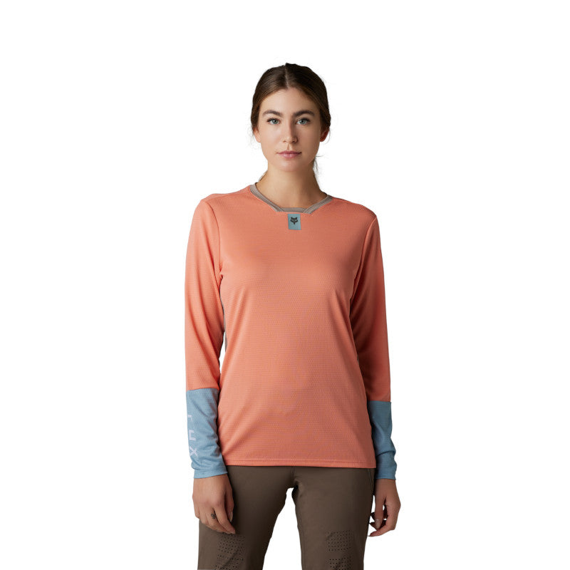 JERSEY FOX DEFEND LS [NARANJA] (PARA MUJER)