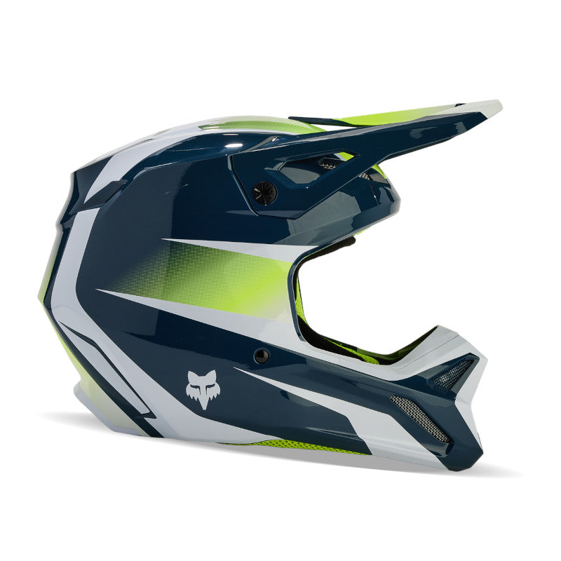 CASCO FOX V1 FLORA [AZUL]