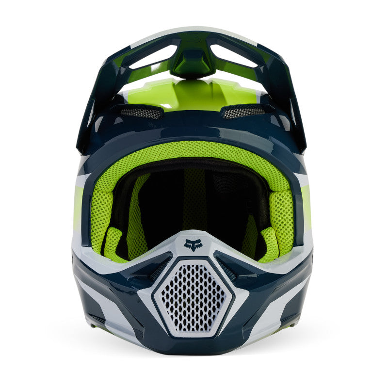 CASCO FOX V1 FLORA [AZUL]