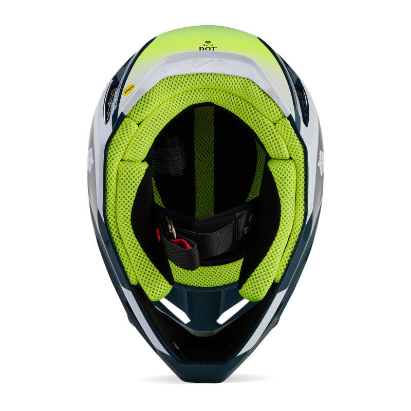 CASCO FOX V1 FLORA [AZUL]