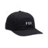 GORRA FOX WORDMARK AJUSTABLE [NEGRO]