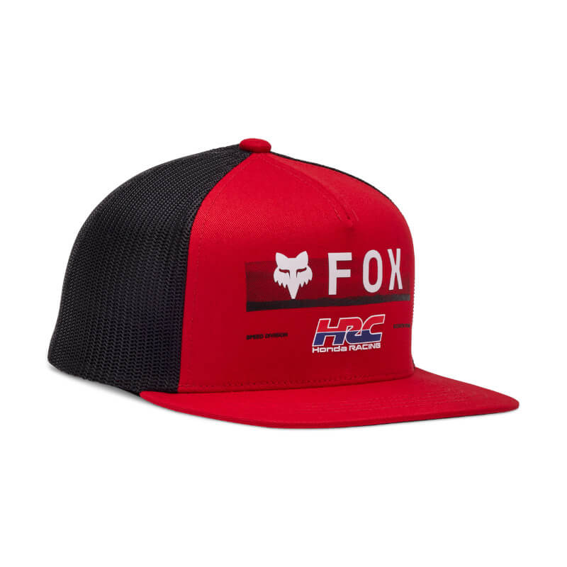 GORRA FOX X HONDA SNAPBACK [ROJO] (PARA NIÑOS)