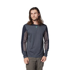 JERSEY FOX DEFEND LS [GRIS OSCURO]