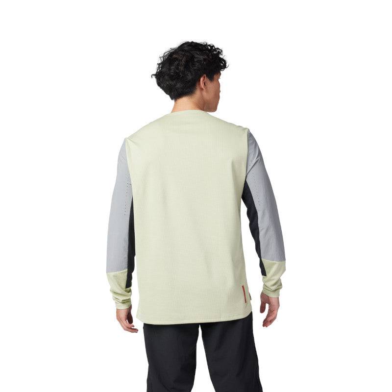 JERSEY FOX DEFEND LS [VERDE CLARO]