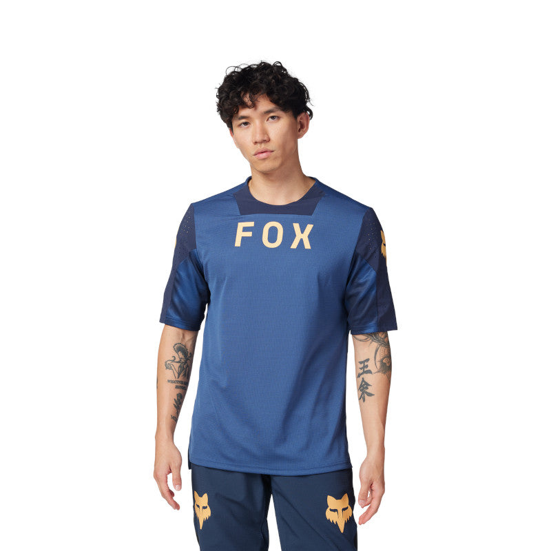 JERSEY FOX DEFEND SS TAUNT [AZUL]