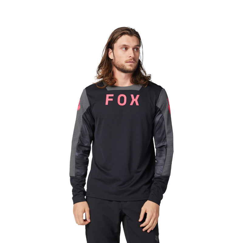 JERSEY FOX DEFEND LS TAUNT [NEGRO]