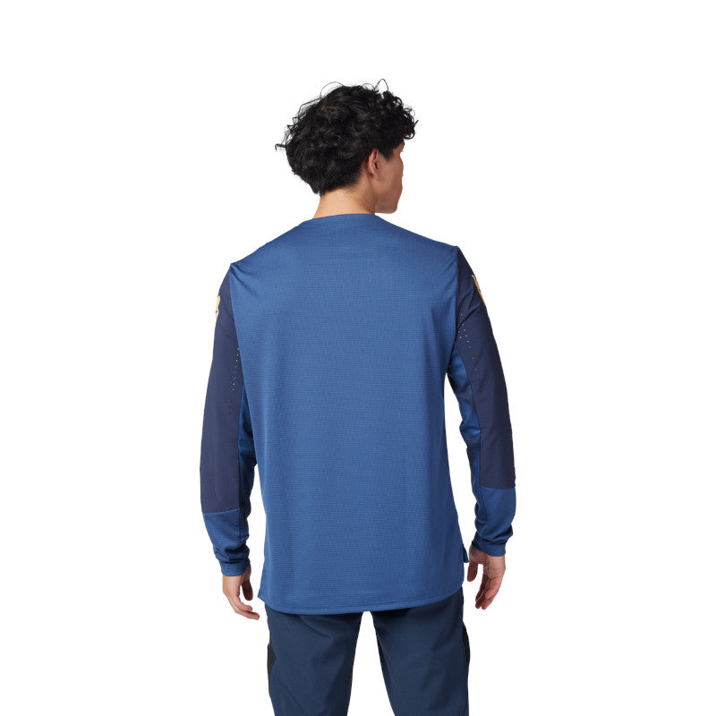 JERSEY FOX DEFEND LS TAUNT [AZUL]