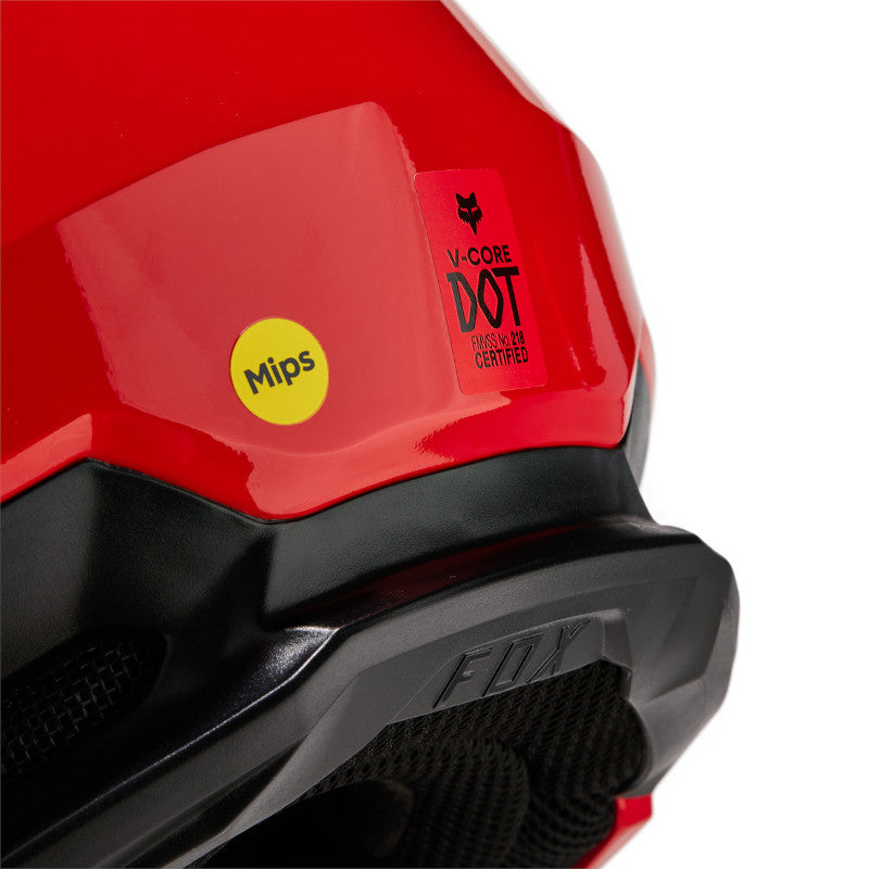 CASCO FOX V CORE [ROJO]