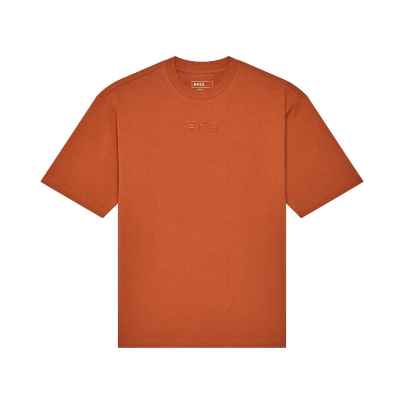 CAMISETA FOX WORDMARK OVERSIZED [NARANJA]