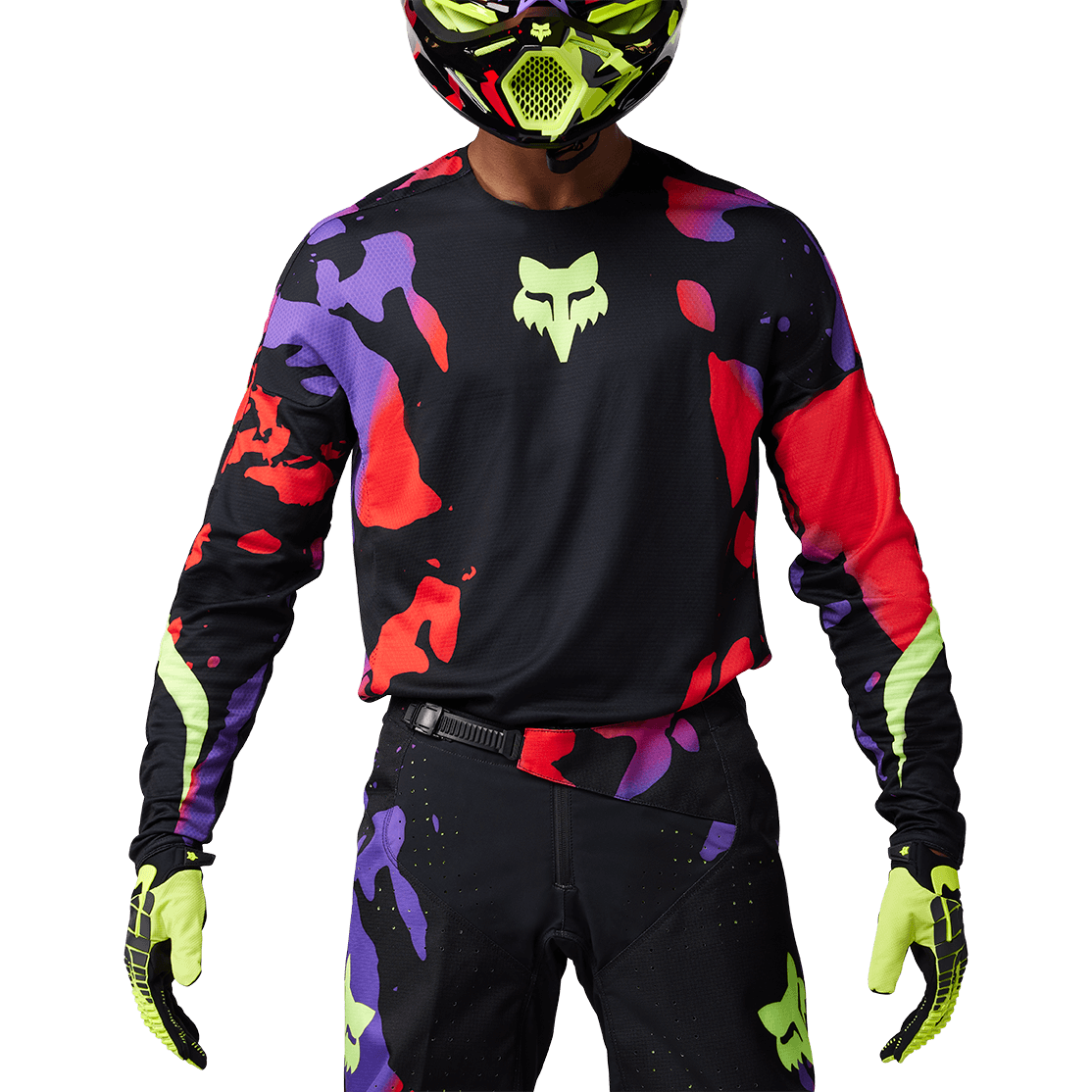 UNIFORME FOX 360 THROTTLE [NEGRO]