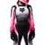 JERSEY FOX 180 LEAN [NEGRO/ROSA] (PARA DAMA)