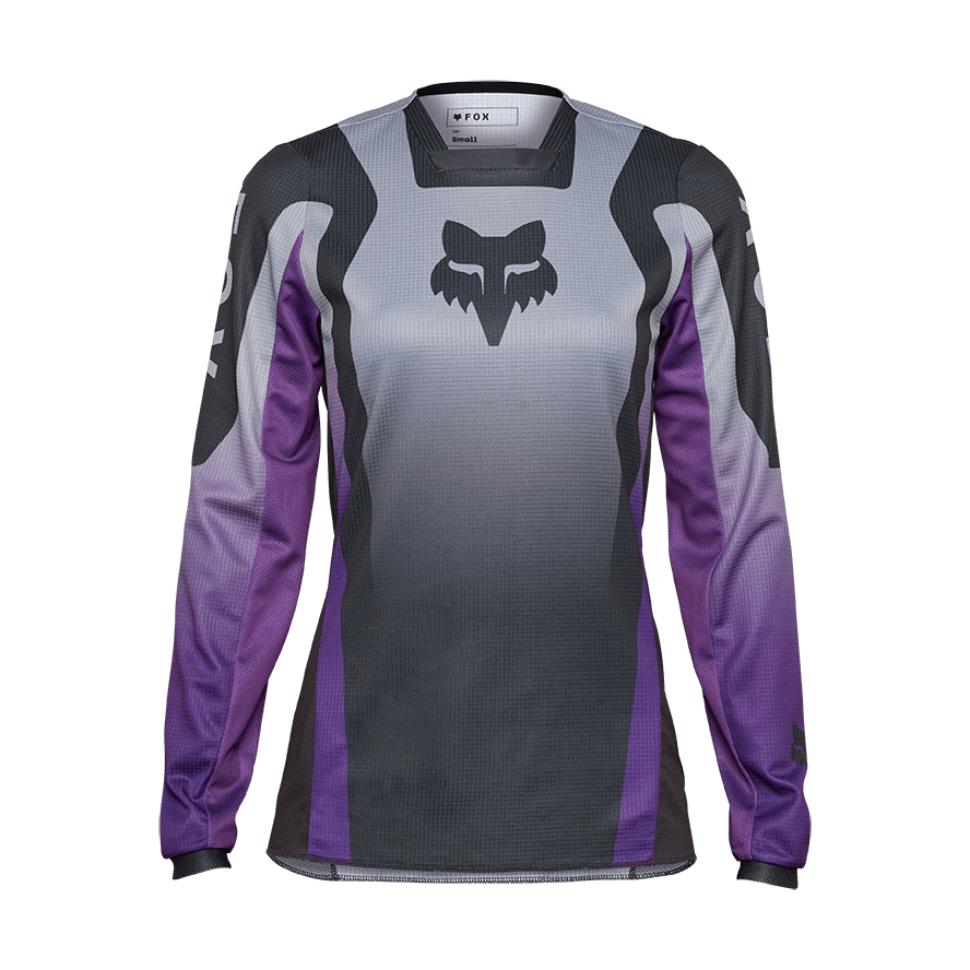 JERSEY FOX 180 LEAN [NEGRO/MORADO] (PARA DAMA) – Fox Racing Colombia