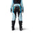 UNIFORME FOX 180 RACE SPEC [NEGRO/AZUL] (PARA DAMA)