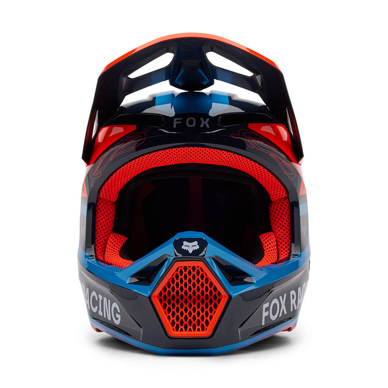 CASCO FOX V1 RACE SPEC [AZUL] (PARA NIÑOS)