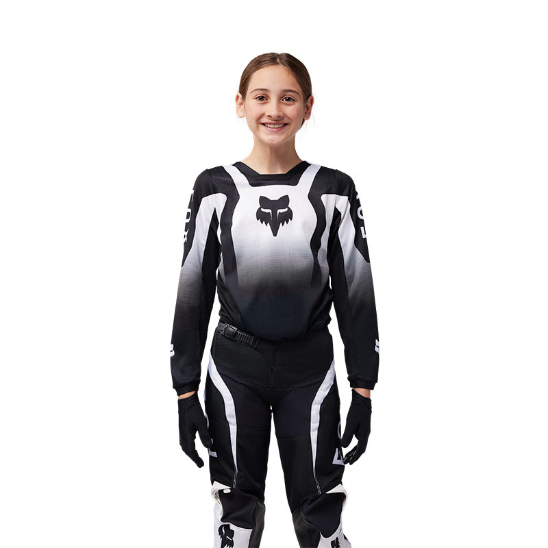 JERSEY FOX 180 LEAN [NEGRO] (PARA NIÑOS)