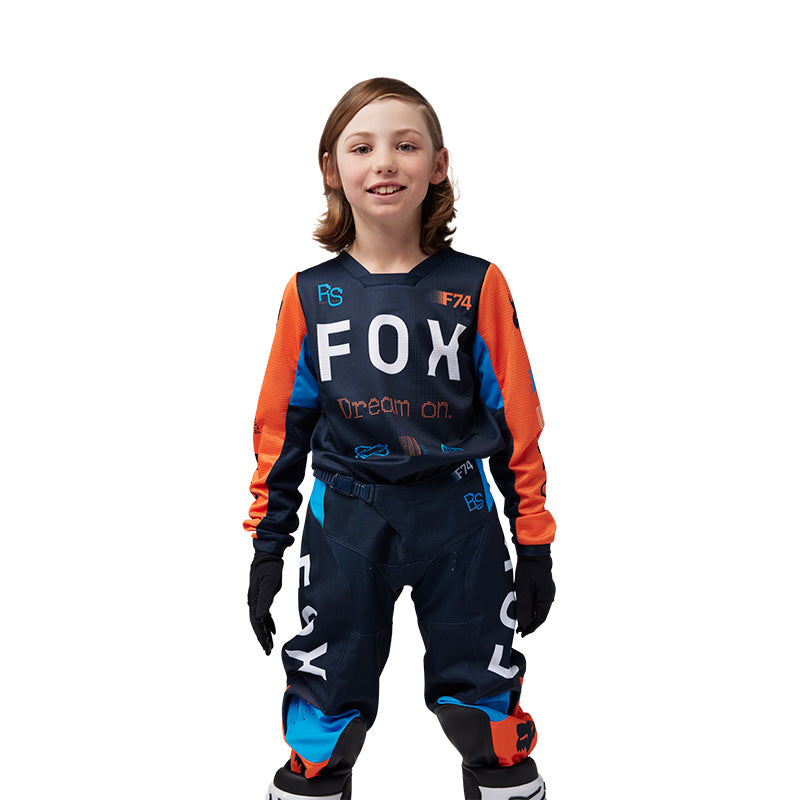 JERSEY FOX 180 RACE SPEC [AZUL] (PARA NIÑOS)