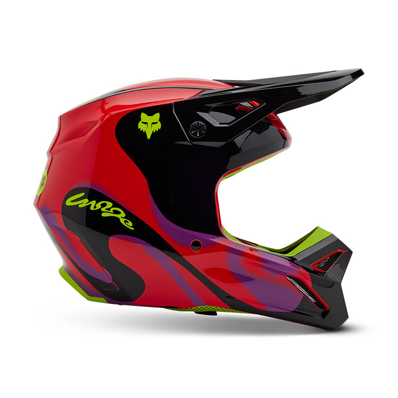 CASCO FOX V1 EMOTION [ROJO]