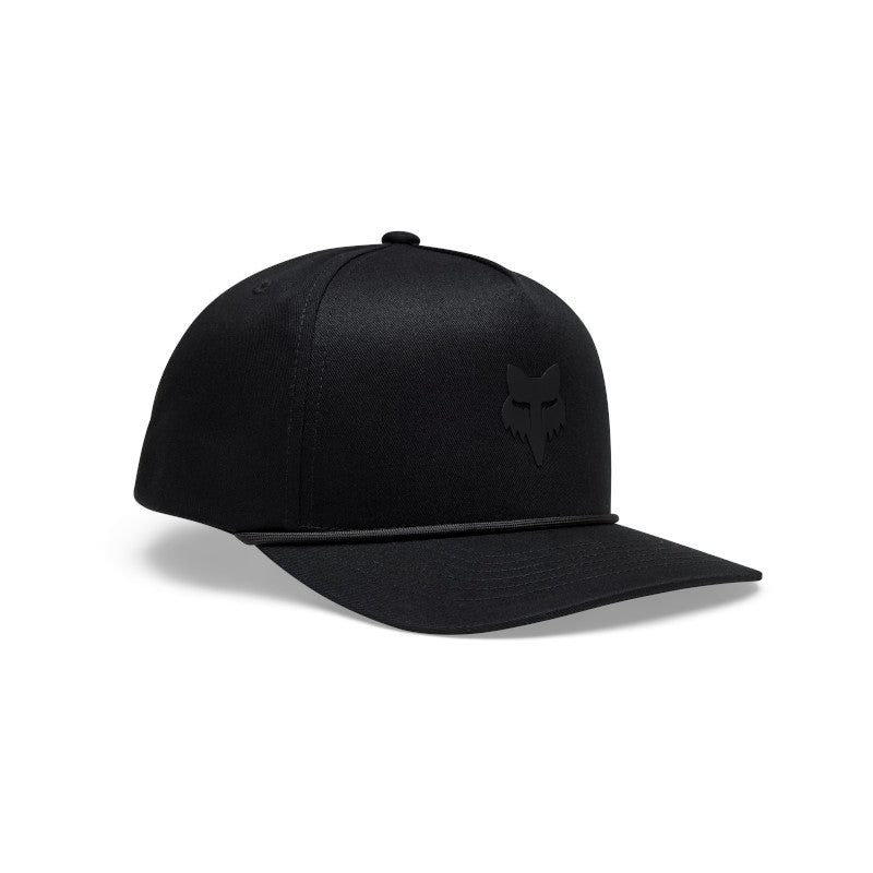 GORRA FOX HEAD ROPE [NEGRO/NEGRO]