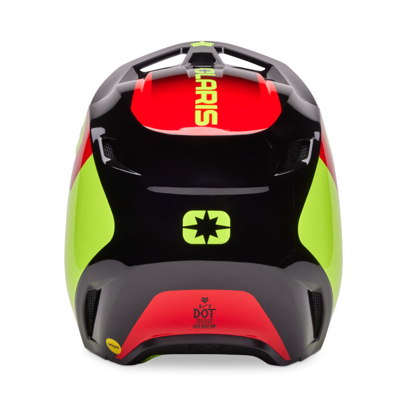 CASCO FOX V1 POLARIS [AMARILLO]