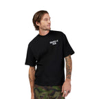 CAMISETA FOX MOTO -X OVERSIZED [NEGRO]