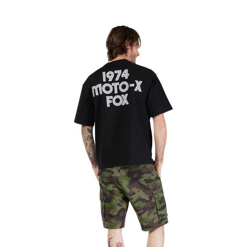 CAMISETA FOX MOTO -X OVERSIZED [NEGRO]