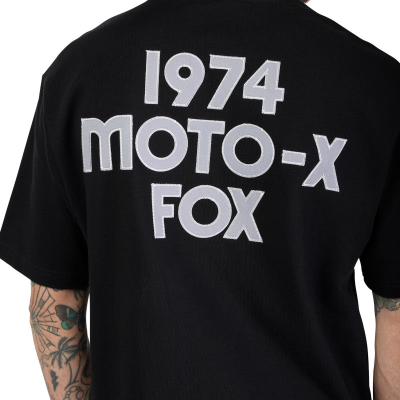 CAMISETA FOX MOTO -X OVERSIZED [NEGRO]