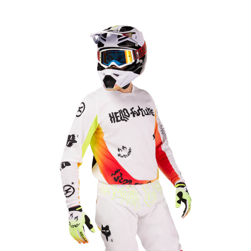 JERSEY FOX 180 HELLO FUTURE [BLANCO]