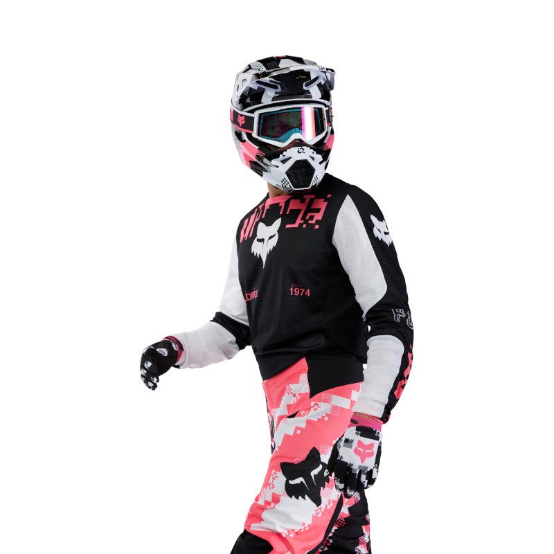 UNIFORME FOX 180 DIGI [BLANCO/ROSA]