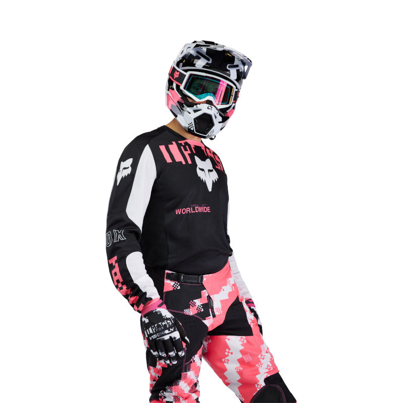 UNIFORME FOX 180 DIGI [BLANCO/ROSA]