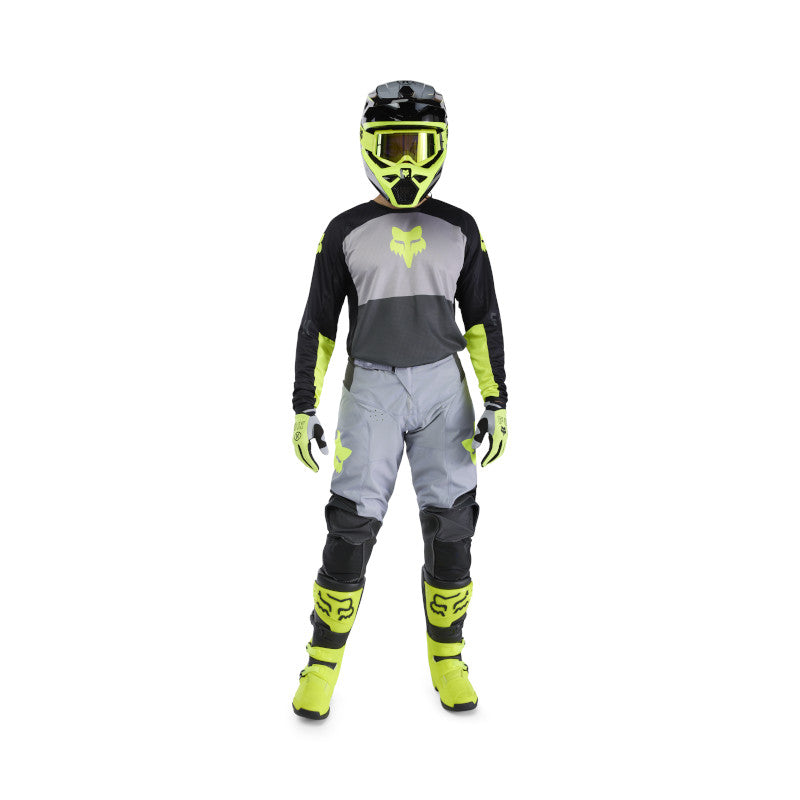 UNIFORME FOX 180 FLOW [GRIS/VERDE]